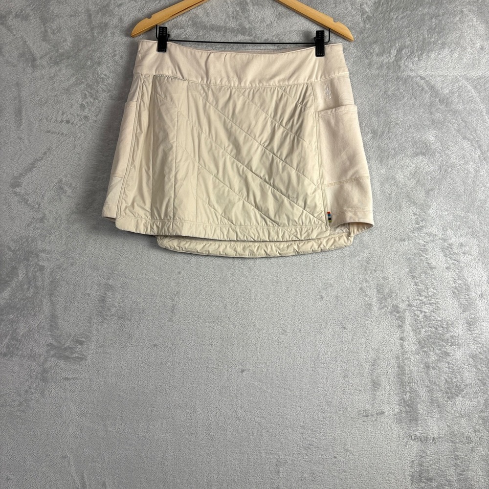 Smartwool Skirt Insulated Quilted Medium Cream Hiking Winter  Comfort